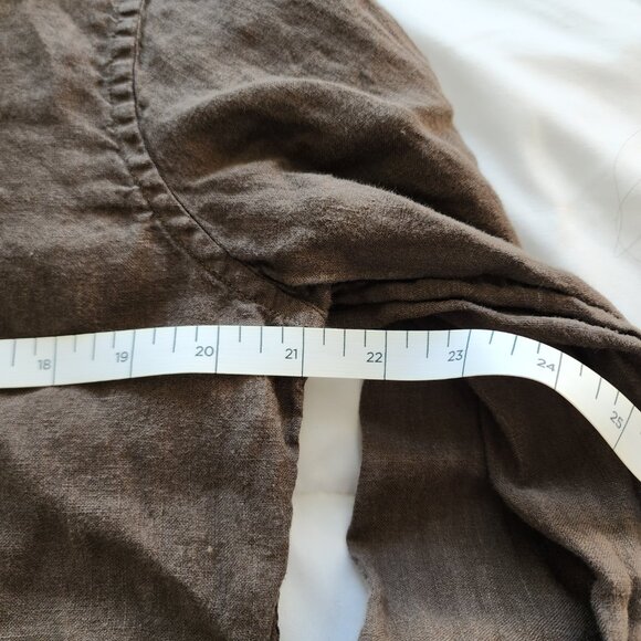 Abercrombie and Fitch Linen Shirt - M - Picture 9 of 9